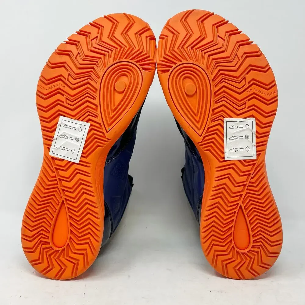 AND1 Show Out Basketball Shoes Blue Black Orange Youth Boys Size 6 *NO INSOLES*